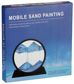 Homokóra kép kék homokkal