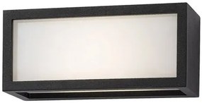 RÁBALUX 77099 LUBLIN Modern Kültéri Fali Lámpa Fekete IP44