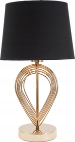 Asztali lámpa arany díszítéssel Maxt