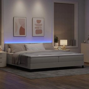 Boxrugós ágy matracmal fejtámlával Tópszínű 200 x 200 cm szövet