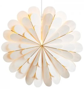 Markslöjd 705309 - Karácsonyi dekoráció MARIGOLD 1xE14/25W/230V á. 60 cm fehér