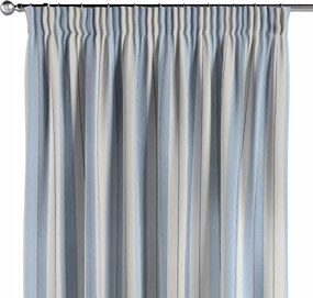 Függöny ráncoló szalaggal 1 db 140x260cm kék