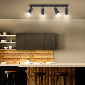 Brilagi - LED dimmelhető spotlámpa SELE 4xGU10/6,5W/230V antracit