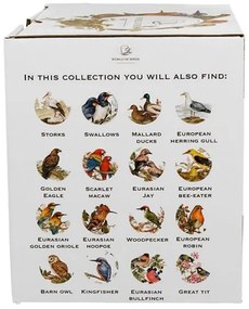 Madaras porcelán nagyméretű jumbo bögre - 1 literes