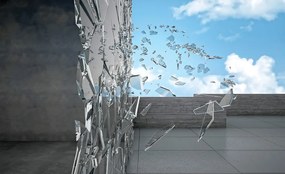 Üveg 3D poszter, fotótapéta, Vlies (208 x 146 cm)