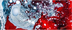 Absztrakt kép (120x50 cm)