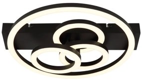 Globo 48040-40 - LED dimmelhető mennyezeti lámpatest DARRYL I 40W/230V méret 35x33 cm + távirányító