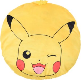 Pokémon Pika belebújós plüss polár takaró, poncsó 4-10 év