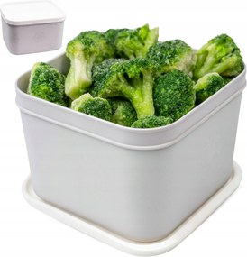 No Frost Műanyag Ételtároló Doboz Sütemény hűtőszekrényhez 1250ml