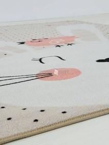 Nyuszis gyerekszőnyeg 80x120 cm
