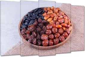 Vászonkép 150x95 Bakalie Szárított gyümölcsök Datolya