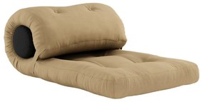 Mustársárga futon matrac 70x200 cm Wrap – Karup Design