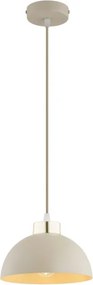 BRILAGI - Zsinóros csillár MOON 1xE27/60W/230V Ø 18 cm bézs/arany