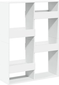 vidaXL fehér szerelt fa könyvespolc 100 x 33 x 135 cm