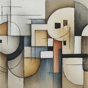 Dekoratív fotótapéta Furnér Flizelin Geometrikus harmónia 250x250