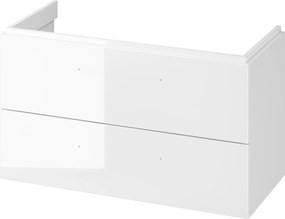Cersanit Larga szekrény 99.4x44.4x57.2 cm Függesztett, mosdó alatti fehér S932-076