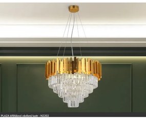 Brilagi - Kábelre függesztett PLAZA csillár 9xE14/40W/230V, átmérő 60 cm