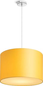 RENDL RON 40/25 lámpabúra Chintz sárgabarack/fehér PVC max. 23W