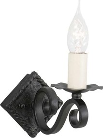 Elstead Lighting RECTORY RY1A-BLACK Fali lámpa 1x60W/E14