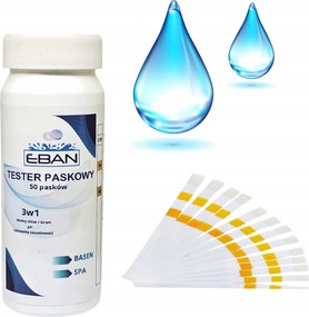 50x Csíkos Szíjteszter Vízkeménység És Vízminőség Teszt Eban