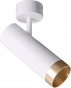 Mennyezeti lámpa Falra szerelhető spotlámpa GU10 fehér arany Fado Goldlux