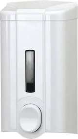 Falra szerelhető kézi szappanadagoló 500 ml fehér