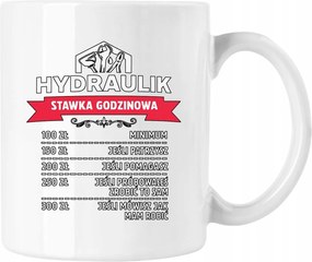 Vízvezeték szerelő bögre vicces munka tét fehér 330ml