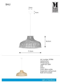 Bali Pendant Nature függőlámpa - Markslöjd