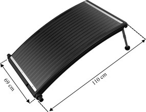 Medencefűtés napenergiával 8000 l/óra – Leziter LSZP-8000 Napkollektor medencékhez