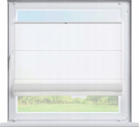 Kész pliszírozott roló római Szicília 80x170cm fehér