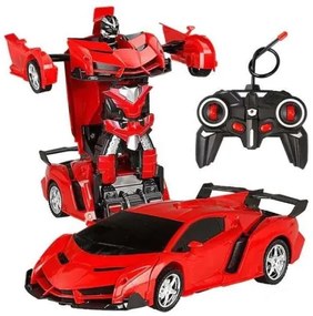 Negi Akkus 22 cm Transformers Lamborghini Robot Átalakuló Távirányítós Autó 3.7v Akku
