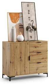 LORA fiókos komód artisan tölgy kivitelben