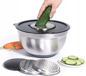 Zöldségszeletelő reszelő tállal