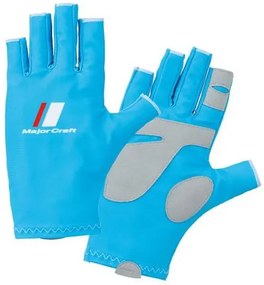 MAJOR CRAFT UV-CUT GLOVE NYÁRI UV KESZTYŰ L Light Blue