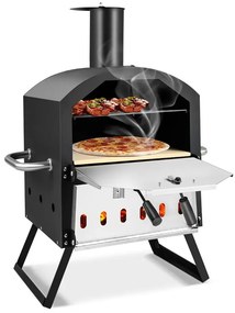 Kültéri pizzasütő kiegészítőkkel