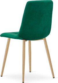 Zöld bársony szék KARA