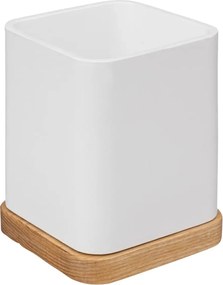 Natureo fogkefetartó Fehér bambusz alap bögre