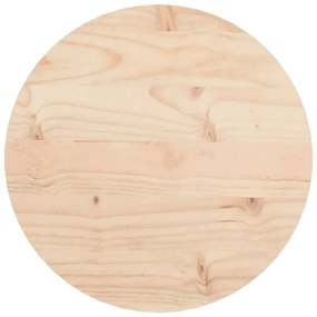 tömör fenyőfa kerek asztallap Ø30 x 3 cm