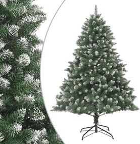 vidaXL PVC műkarácsonyfa állvánnyal 180 cm