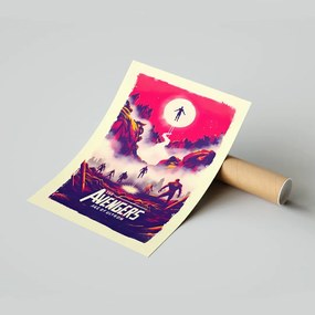 Bosszúállók poszter 50x70 cm Ajándék ötlet