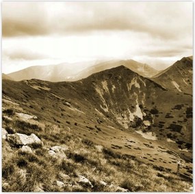 Poszterek 30x30 Tátra Lengyel hegyek Kilátás