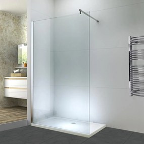 Walk-in zuhanyfal 130 nano nélkül, 190cm, 8mm
