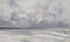 Divatos 3D fali tapéta Vihar a láthatáron 416x254 ragasztóval