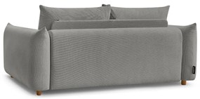 Szürke kinyitható kanapé 214 cm Ernest – Bobochic Paris