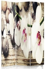 Gario Paraván Diszkrét orchidea bájjal Méret: 110 x 170 cm, Kivitelezés: Klasszikus paraván