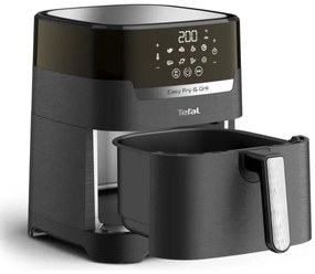 Tefal - Forró levegős sütő 4,2 l EASY FRY&amp;GRILL 2in1 1550W/230V fekete