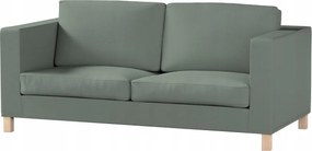 Karlanda kinyitható kanapé huzat, rövid Ikea zöld bukla