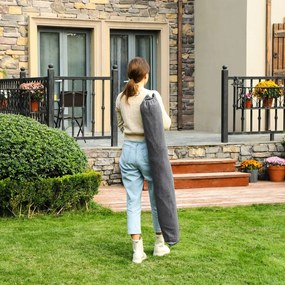 Hintaágy, szürke, 210 x 150 cm