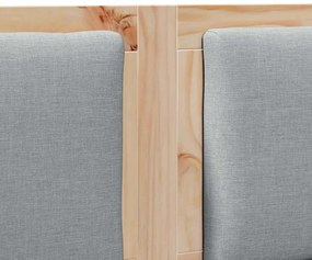 Fejtámla Egyéb Barna 200 cm Tömör fenyőfa