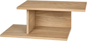 Natúr színű függő éjjeliszekrény tölgyfa dekorral Tann – noo.ma